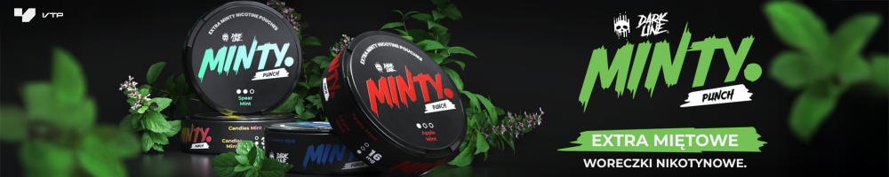 saszetki nikotynowe dark line minty