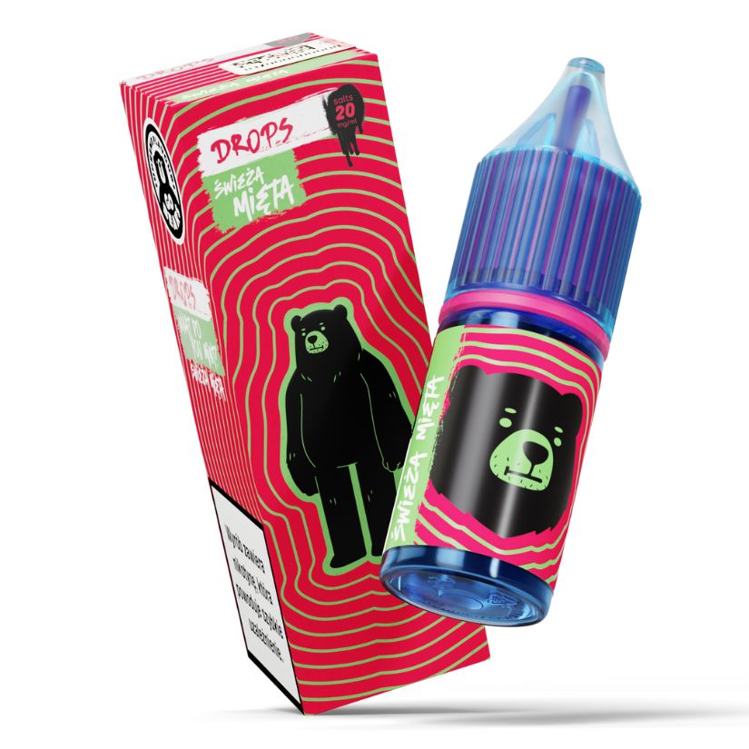 liquid na soli go bears drops świeża mięta
