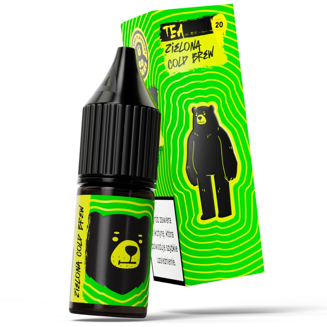 liquid na soli go bears tea zielona herbata cold brew