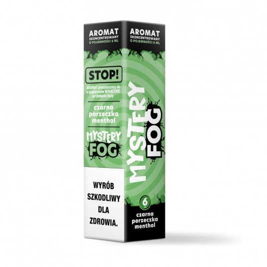 Aromat Mystery FOG Czarna Porzeczka Menthol 6ml