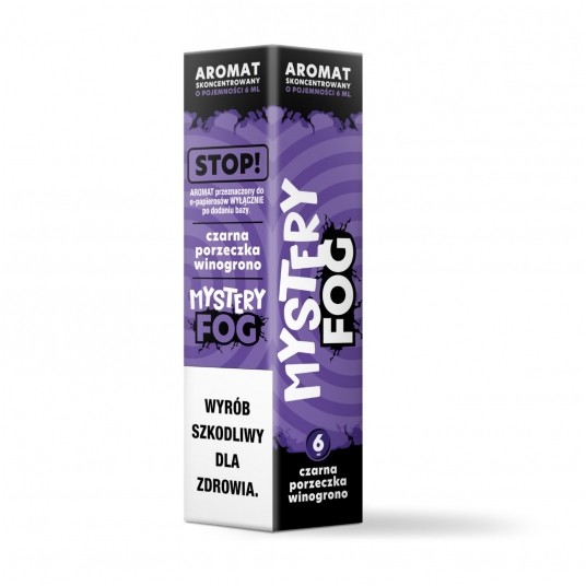 Aromat Mystery FOG Czarna Porzeczka Winogrono 6ml