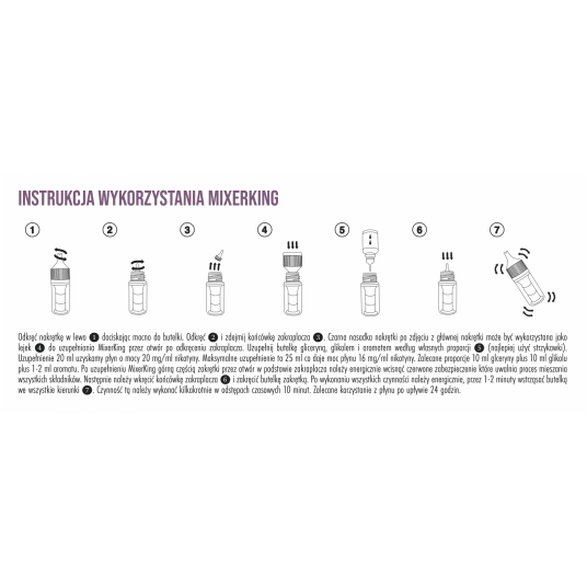 Baza Mixer King 0.4 ml - 100 sztuk