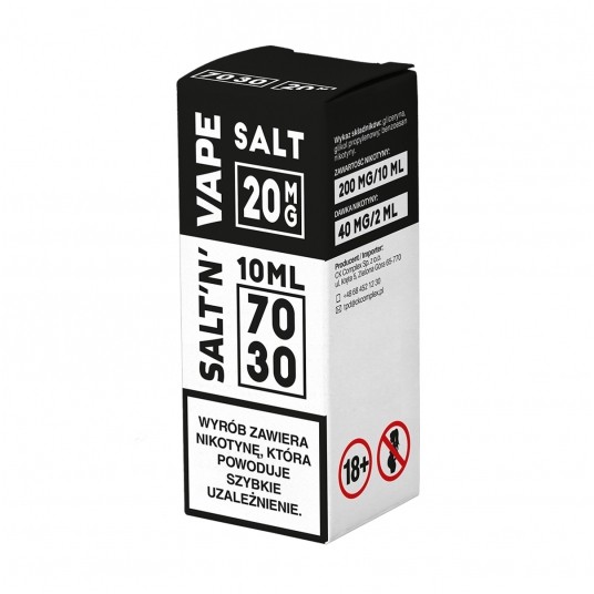 Baza NIC'N'VAPE Salt 10ml 70/30 - 20mg