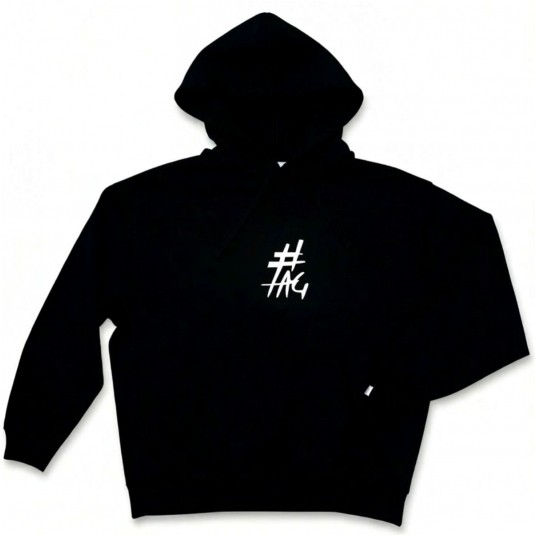 Bluza z białym haftem #TAG rozmiar M