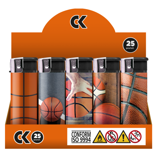 #CK6ST Basketball F22 50szt. -zapalniczka piezoel