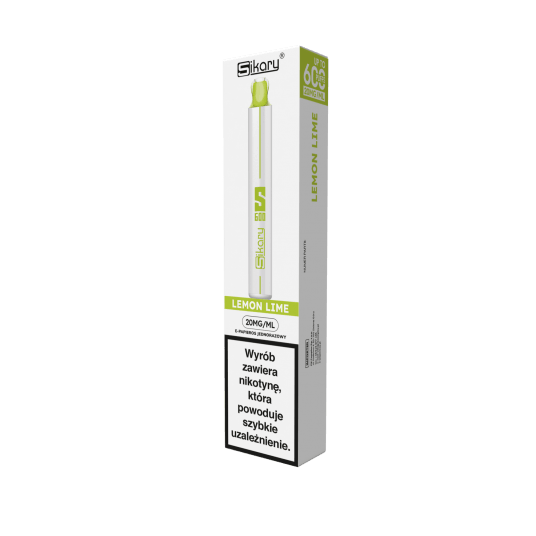 e-papieros Sikary S600 - Lemon Lime 2ml 20mg