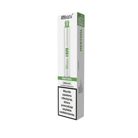 e-papieros Sikary S600 - Menthol 2ml 20mg