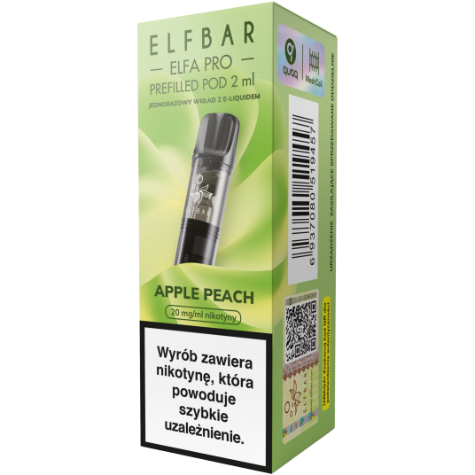 Elfbar Elfa Pro Pod Apple Peach 20mg 2ml