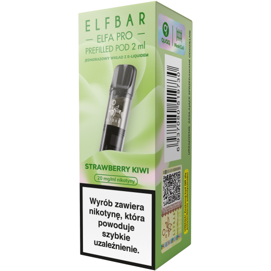 Elfbar Elfa Pro Pod Strawberry Kiwi 20mg 2ml