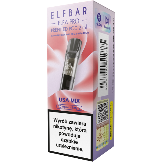 Elfbar Elfa Pro Pod USA Mix 20mg 2ml