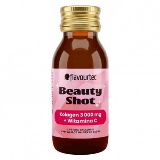 Flavourtec Beauty Shot Kolagen 3000mg Witamina C 60ml