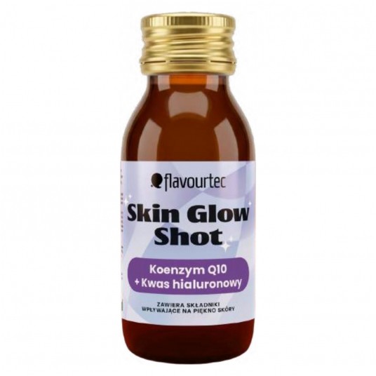 Flavourtec Skin Glow Shot Koenzym Q10 Kwas Hialuronowy 60ml