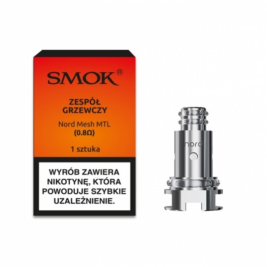 Grzałka Smok Nord Mesh MTL - 0.8ohm
