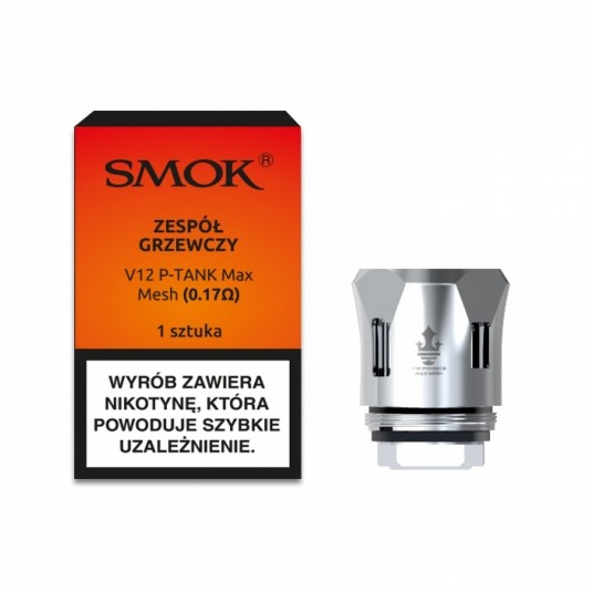 Grzałka Smok V12 Prince Mesh Max - 0.17ohm