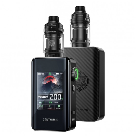 KIT Lost Vape Centaurus BT 200 Black Carbon