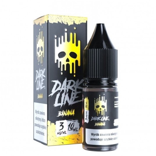 Liquid Dark Line 10ml Banana 3mg