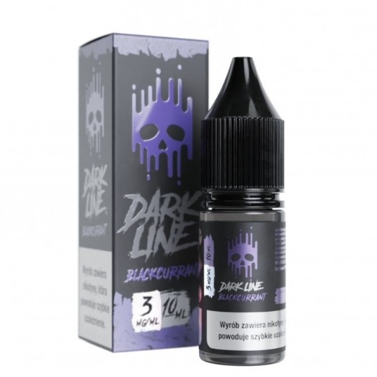 Liquid Dark Line 10ml - Black Currant 3mg