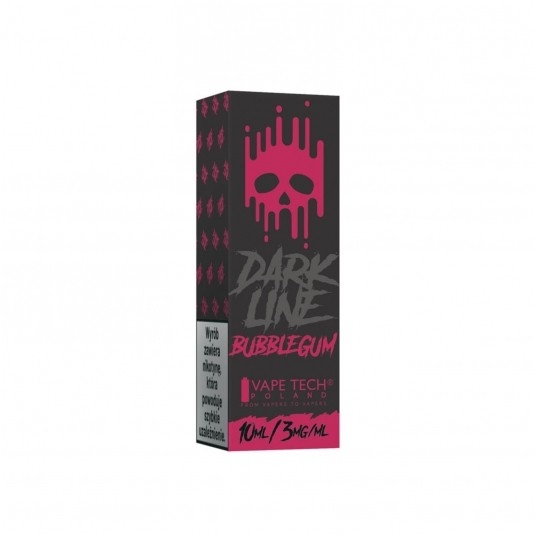 Liquid Dark Line 10ml - Bubble Gum 3mg