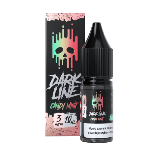 Liquid Dark Line 10ml Candy Mint 3mg