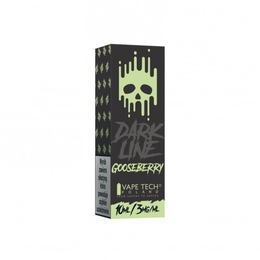 Liquid Dark Line 10ml - Gooseberry 3mg