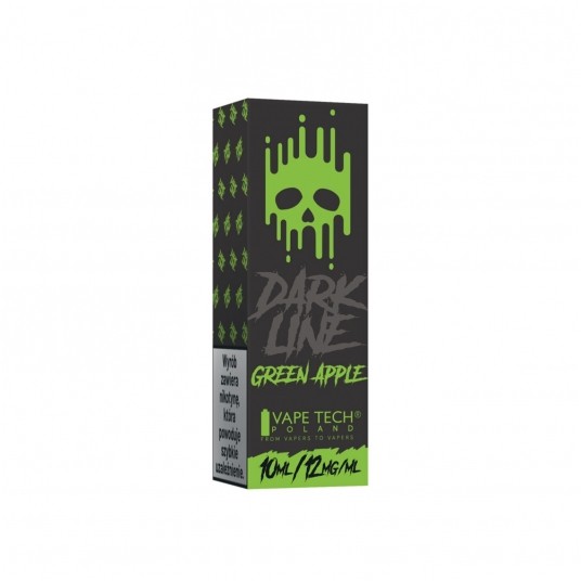 Liquid Dark Line 10ml - Green Apple 12mg