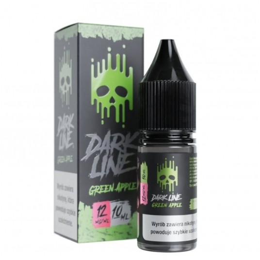 Liquid Dark Line 10ml - Green Apple 12mg