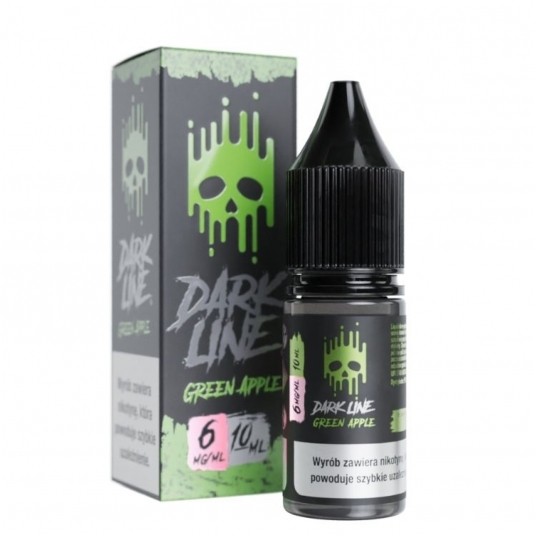 Liquid Dark Line 10ml Green Apple 6mg