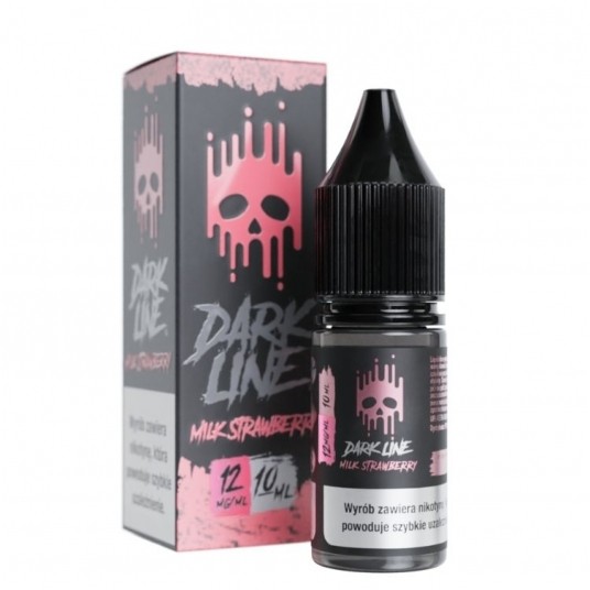 Liquid Dark Line 10ml Milk Strawberry 12mg