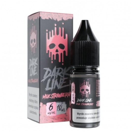 Liquid Dark Line 10ml Milk Strawberry 6mg