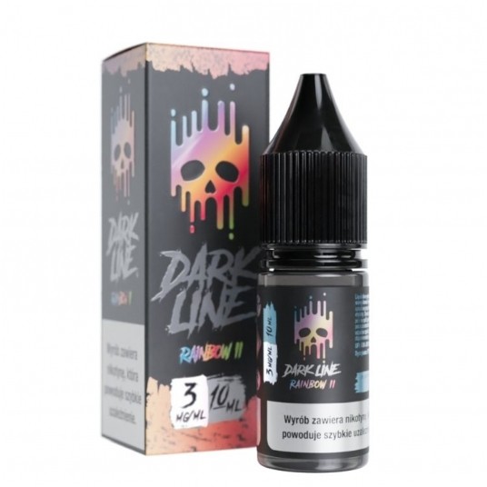 Liquid Dark Line 10ml Rainbow II 3mg