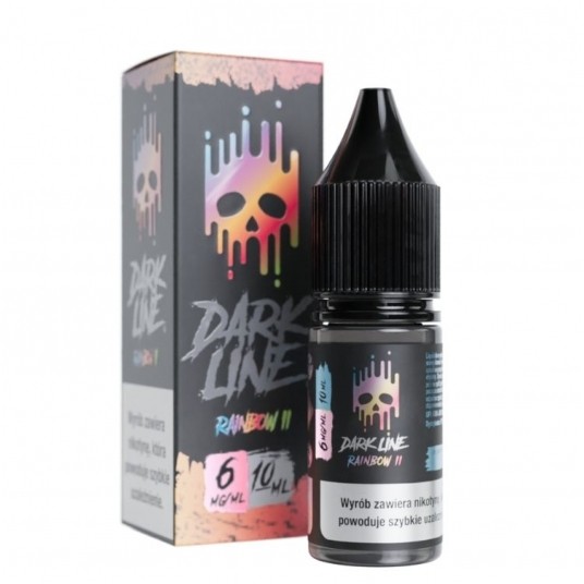 Liquid Dark Line 10ml - Rainbow II 6mg