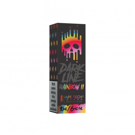 Liquid Dark Line 10ml - Rainbow II 6mg