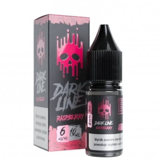 Liquid Dark Line 10ml - Raspberry 6mg