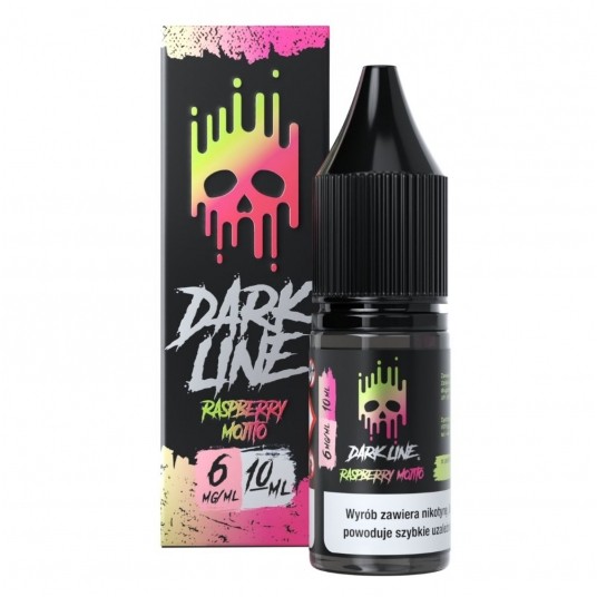 Liquid Dark Line 10ml Raspberry Mojito 6mg