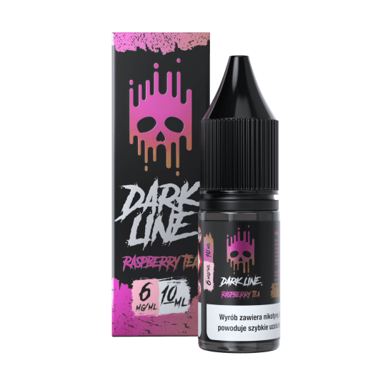 Liquid Dark Line 10ml Raspberry Tea 6mg