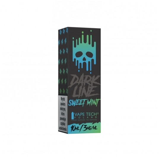 Liquid Dark Line 10ml - Sweet Mint 3mg