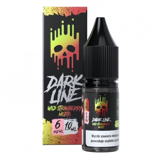 Liquid Dark Line 10ml Wild Strawberry Mojito 6mg