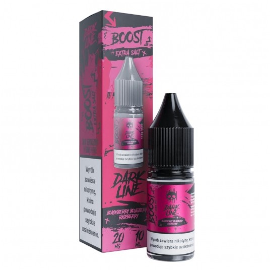 Liquid Dark Line Boost Salt 10ml Blackberry Blueberry Raspberry 20mg