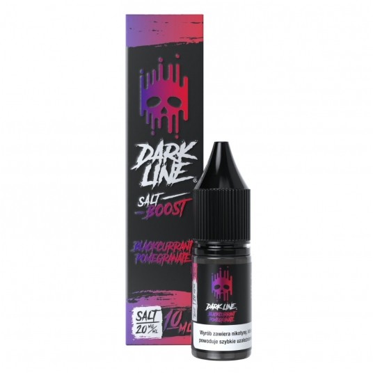 Liquid Dark Line Boost Salt 10ml Blackcurrant Pomegranate 20mg