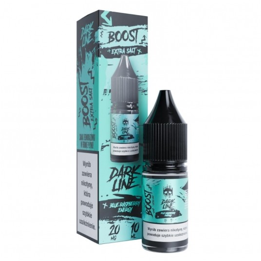 Liquid Dark Line Boost Salt 10ml Blue Raspberry Energy 20mg