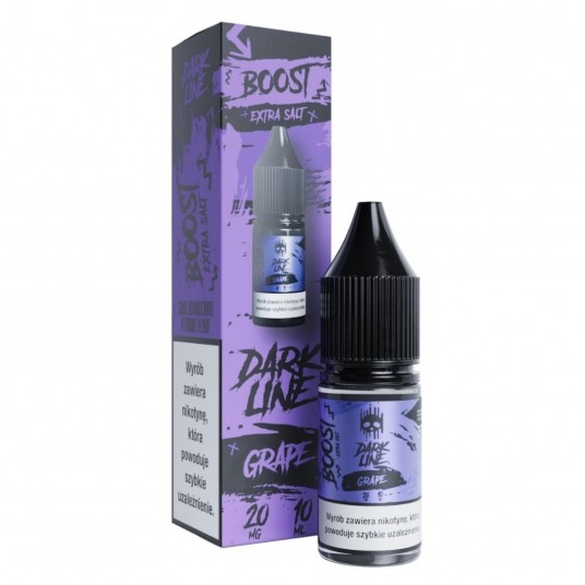 Liquid Dark Line Boost Salt 10ml Grape 20mg