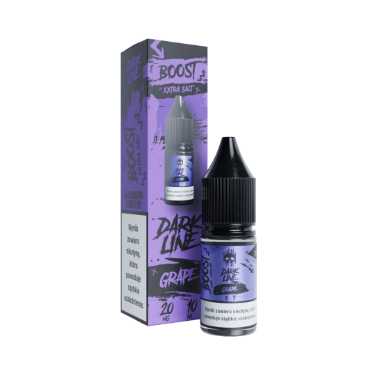 Liquid Dark Line Boost Salt 10ml - Grape 20mg