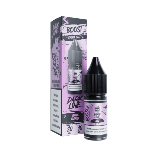 Liquid Dark Line Boost Salt 10ml - Grape Ene. 20mg