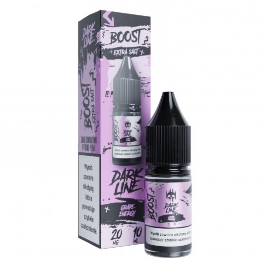 Liquid Dark Line Boost Salt 10ml Grape Energy 20mg