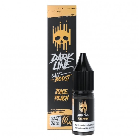 Liquid Dark Line Boost Salt 10ml - Juice Peach 20mg