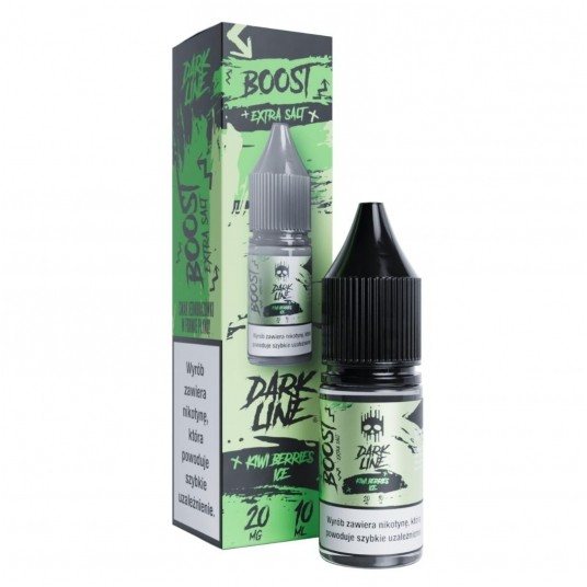 Liquid Dark Line Boost Salt 10ml - Kiwi Berries Ice 20mg