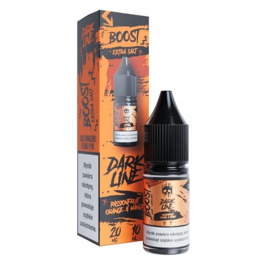 Liquid Dark Line Boost Salt 10ml - Passionfruit Orange & Mango 20mg