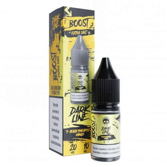Liquid Dark Line Boost Salt 10ml - Peach Pineapple Mango 20mg