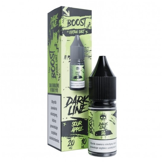 Liquid Dark Line Boost Salt 10ml - Sour Apple 20mg