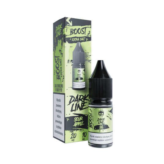 Liquid Dark Line Boost Salt 10ml - Sour Apple 20mg